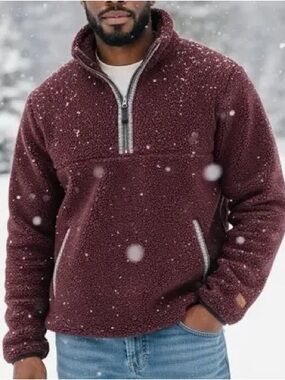 UGG Men's UGGbraid Confetti 1/2 Zip Sweatshirt